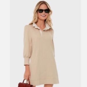 Pomander Place Cream Long Sleeve Dress